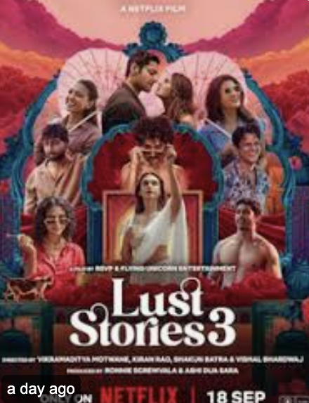 Original OTTClock editorial artwork for Lust Stories 3 poster