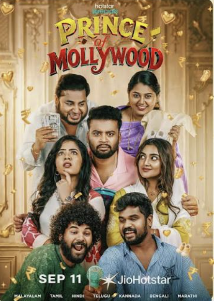 Original OTTClock editorial artwork for Prince of Mollywood poster