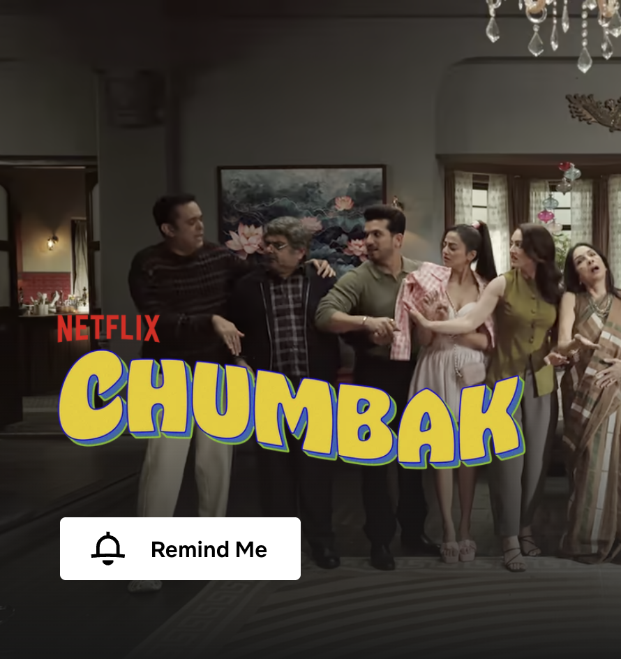 Official poster artwork for the Netflix series Chumbak poster