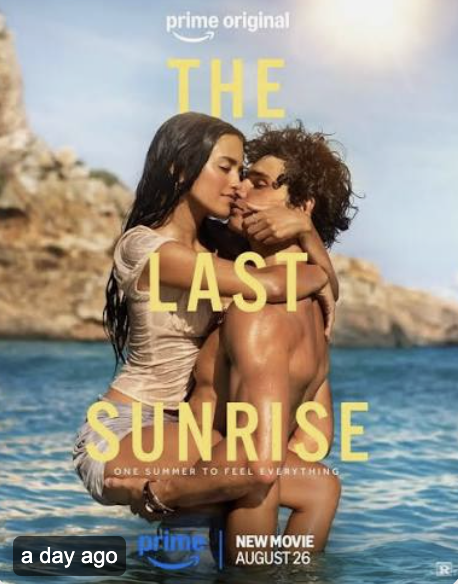 Original OTTClock editorial artwork for The Last Sunrise poster